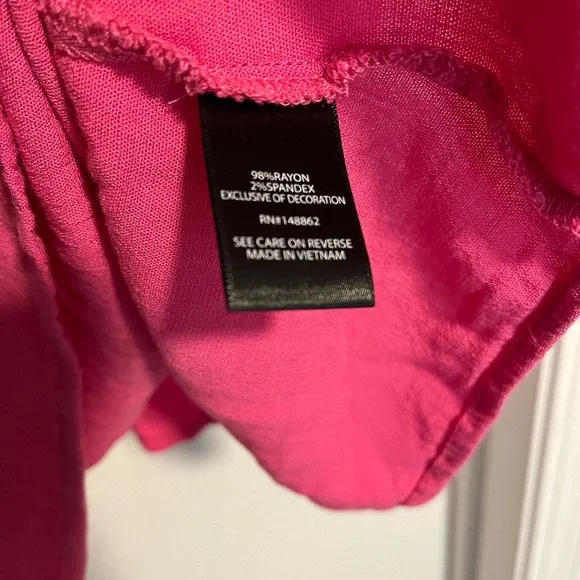 torrid mini babydoll dress
 pink pintuck details
 Skater Dress 10 plus M/L - Picture 7 of 7